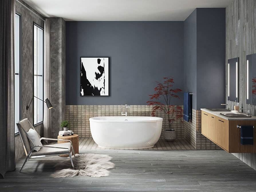 TBS installs free standing baths for an elegant timeless look