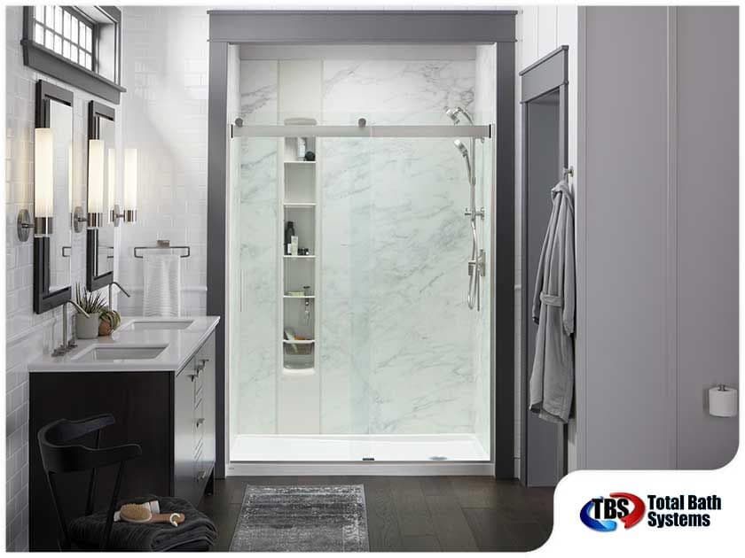 replacing a tub with a shower